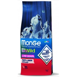 Monge Dog BWild LOW GRAIN Puppy & junior низкозерновой корм из мяса оленя для щенков всех пород