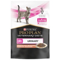 Purina Вет Диета консервы для кошек при мочекаменной болезни лосось