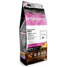Probalance корм сухой Immuno Puppies Maxi для щенков крупных пород, 15кг