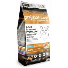 Probalance корм сухой Immuno для кошек, лосось, 10кг