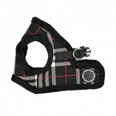 PUPPIA Шлейка для животных DEAN HARNESS B (на липучке), черная