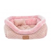 PINKAHOLIC Лежак для животных с косточкой "Desarae", розовый
