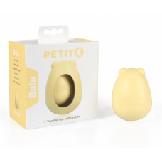 PETIT Игрушка для щенков развивающая "Balu", желтая, 8x6x6cм