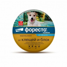 ФОРЕСТО ошейник инсектоакарицидный для собак до 8кг, 38см