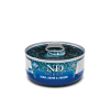 Farmina N&D CAT OCEAN влажный корм для взрослых кошек тунец, кальмар, креветки, 70 г